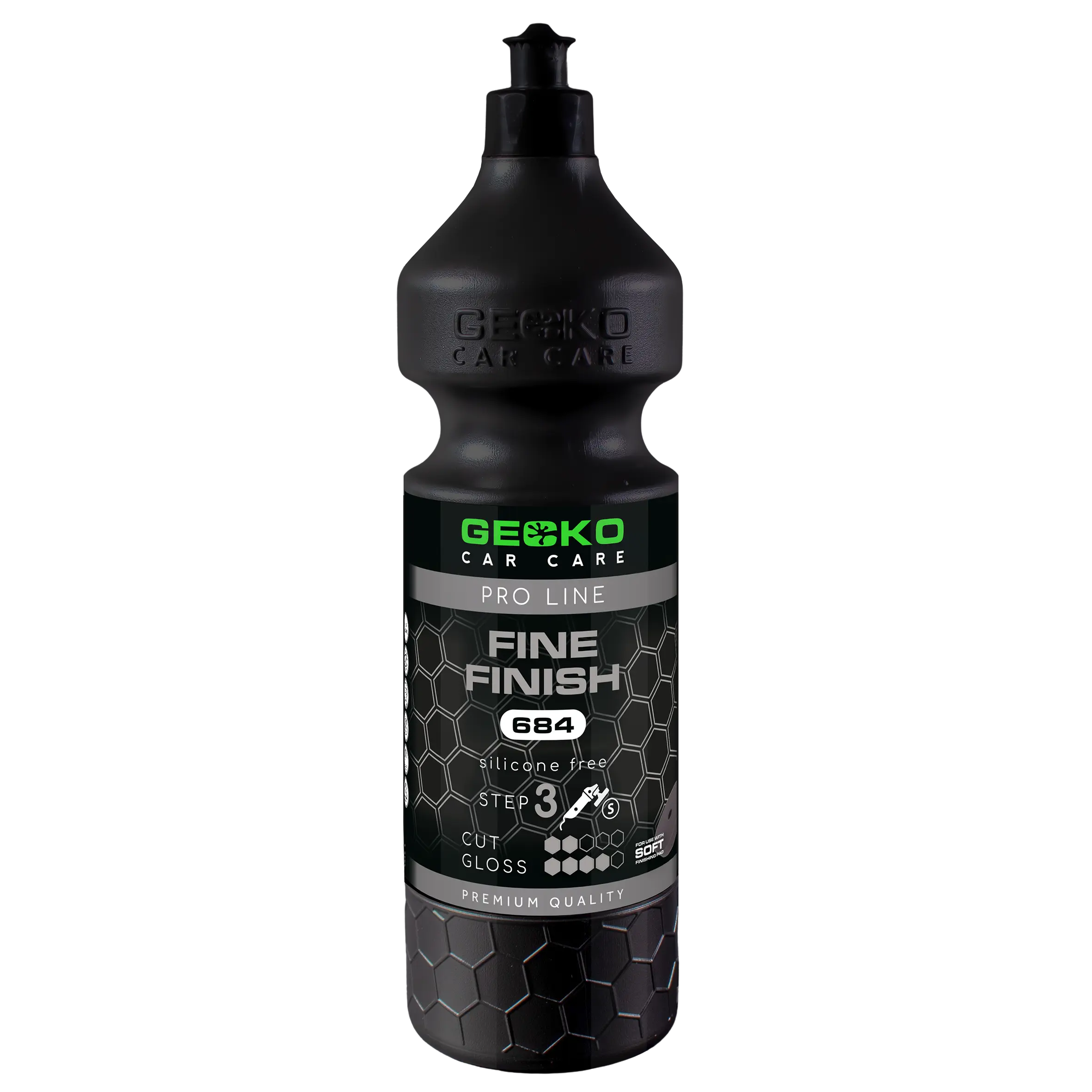 Past? Poli?at Gecko Fine Finish 684, Pasul 3, 1L