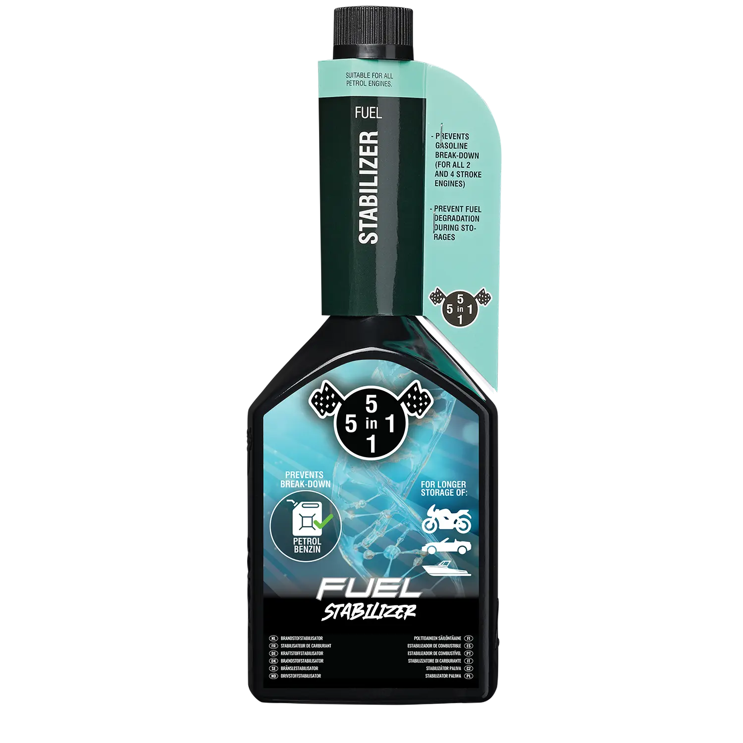 5IN1 Aditiv Benzin? Stabilizator De Combustibil (Fuel Stabilizer Ships)